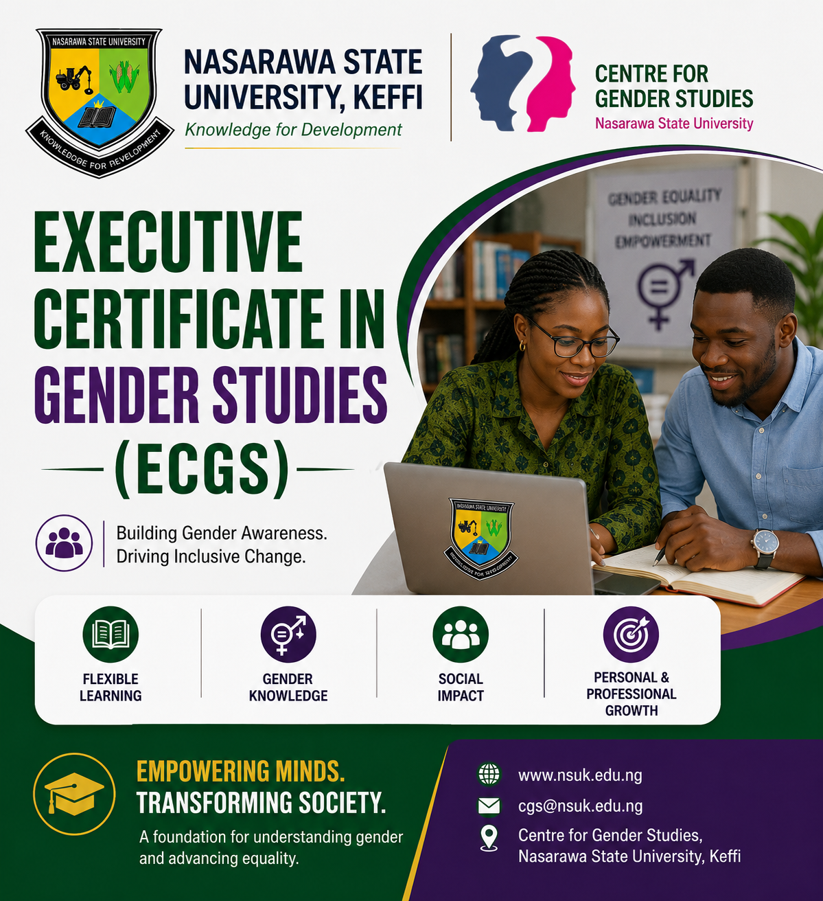 executive certificate in gender studies (ecgs)